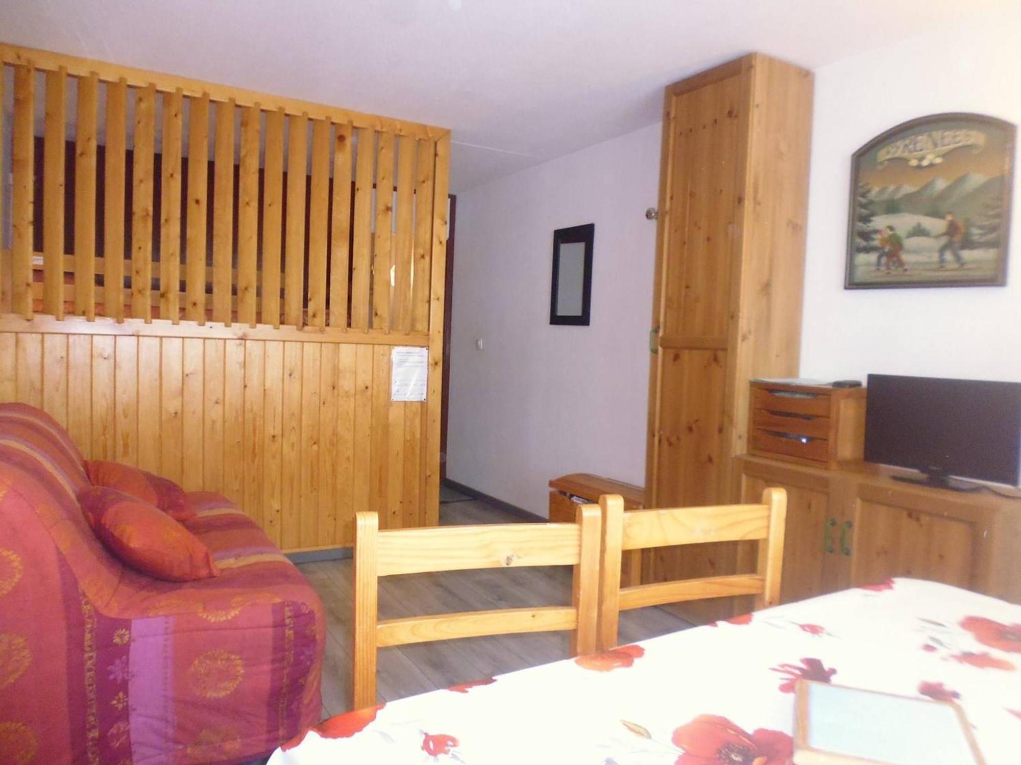 Studio Cabine 4 Pers Avec Balcon Face Aux Pistes - La Mongie - Fr-1-404-166 エクステリア 写真